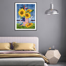 5D Diamond Painting DIY Sunflower Bouquet Full Round Drill Art
