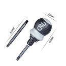 Dual Purpose Slotted Phillips 2 in 1 Mini Ratchet Screwdriver Tool (Grey) Newly