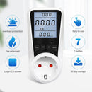 EUPower Meter Plug Power Consumption Monitor Analyzer EnergyConsumption Analyzer