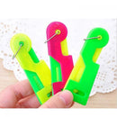 5pcs Useful Plastic Home Device Thread Guide Sewing  Automatic Threader Needle