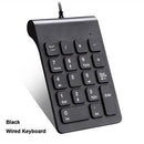 Digital Keyboard Numeric Keypad Number Pad Wired For Laptop PC Notebook Desktop