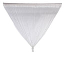 Decorative String Curtain Beads Wall Panel Fringe Room Door Window White Newly