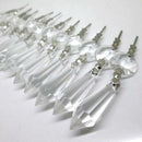 Pendants Hanging Drops Glass Lamp Chandelier Crystal Lighting Accessories Prism