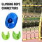 Outdoor Swing Accessories Plastic Buckle Connector Kids Climbing Rope Net