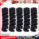 5pcs Bicycle Brake Cable Protector Anti-Friction Protective Cover (Black) Newly