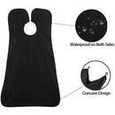 Beard Shaving Cloth Scraping Beard Hair Apron Catcher with Sucker (Black) Newly