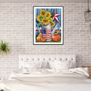 5D DIY Diamond Painting Kits Flowers Partial Special Shape Drill Wall Decor A