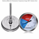 300? Stainless Steel Temperature Measure Gauge Grill Thermometer BBQ Oven
