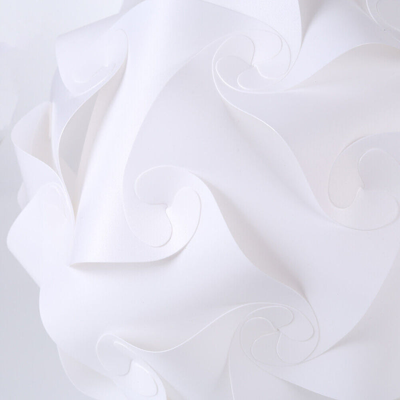 Modern Pendant Lights Bedroom Hanging Lamp Nordic Lampshade Holder (White) Newly