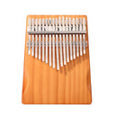 Pine Wood Kalimba Percussion Musical Instrument 17 Keys Thumb Piano (A) Newly