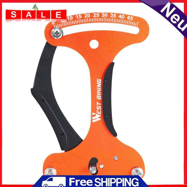 WEST BIKING Mountain Bike Tensiometer Bicycle Spoke Tension Wheel Builders Tools