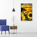Sunset Flower Full Round Drill 5D Mosaic Diamond Painting Picture of Rhinestone