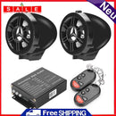 Remote Motorcycle Alarm System MP3 FM Radio Bluetooth Speaker Stereo Amplifier