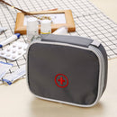 Portable Emergency Medical Bag Outdoor First Aid Drug Storage Bags (Gray) Newly