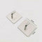 Steel Hooks Hanger Self-Adhesive Robe Towel For Kitchen Bathroom CA D6E6