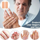 2*Silicone Tubes Protector Pain Relief Sleeve Cover Sport Picking Finger Cover_