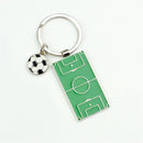 Alloy Pendant Football Car Key Holder Buckle Field Soccer Keychain Keyring