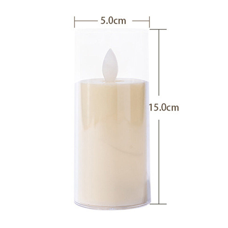 LED Flameless Flickering Candle Lights Battery Powered Electronic Tea Lights