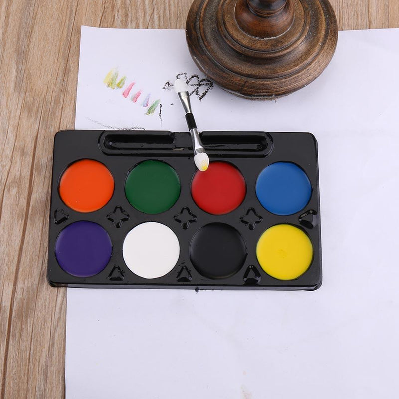 Creative Body Face Watercolor Paints Kid DIY Painting Pigments Tool(8 Color