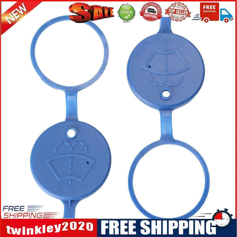 2pcs Fluid Reservoir Lid Tank Bottle Pot Cap for Peugeot 307 206 408 308