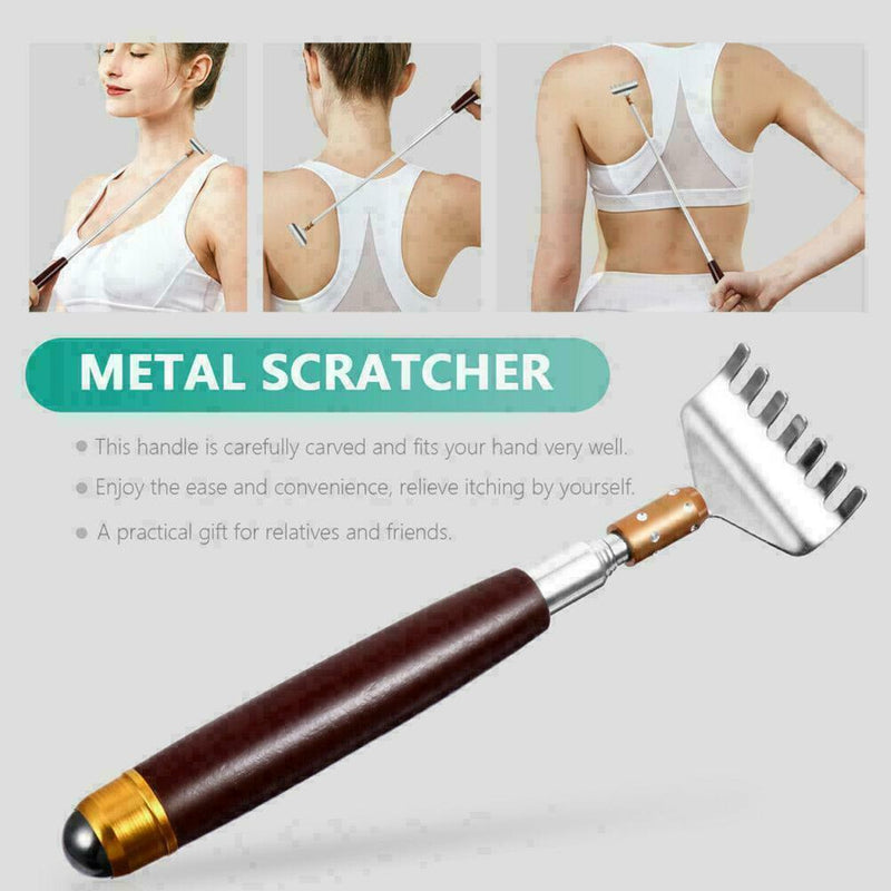 Itch Relief Scratcher Massage Tool Extendable Back I7A3 Scratcher Sale J6T2