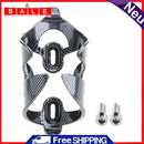 Carbon Fiber Texture MTB Road Bike Bicycle Water Bottle Cage Bracket + 2 Screws