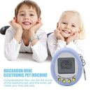 Electronic Digital Pet Game Console Nostalgic Virtual E-pet Toys (Blue)