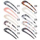 Styling Tools Hair Fork Acetate hairpins U Shape Hair Clip Hairpin Hair Sticks