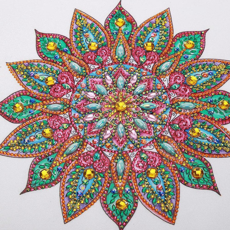 5D DIY Special Shaped Diamond Painting Mandala Cross Stitch Kits (DZ249)
