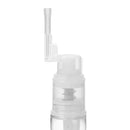 Empty Transparent Plastic Spray Bottle Makeup Powder Container Travel Sprayer