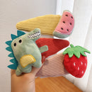 Korean Cartoon Cute Animal BB Hair Clips Plush BB Hairpins Women Girls Bobby