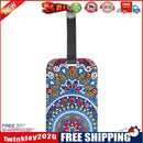 DIY Mandala Special Shaped Diamond Painting Leather Luggage Boarding Pass