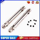 2pcs Stainless Steel Drive Shafts for 1/10 RC Crawler Axial(110-155mm)