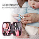 8pcs Newborn Baby Nail Scissors Clipper Grooming Brush Nursing Healthcare K