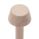 Double Side Eggtart Mold Pastry Pusher Wooden Egg Tart Tamper Cake Tools