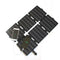 30W 5V/12V 3A ETFE Solar Panel Charger Folding Mobile Phone Mobile Power Charger