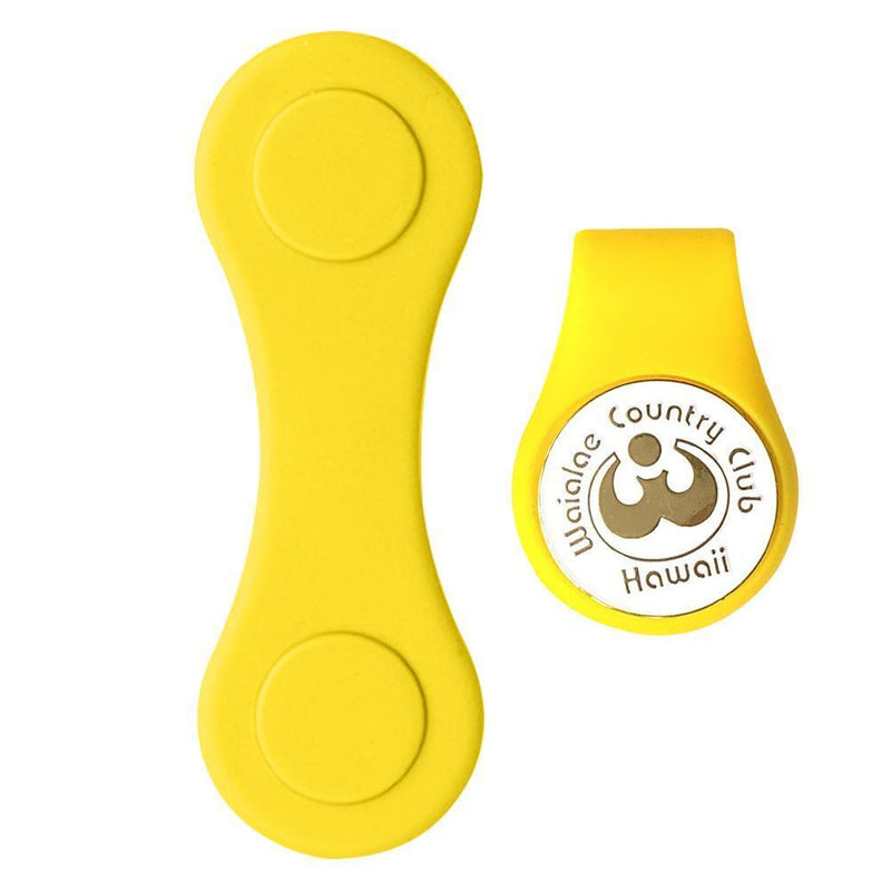 Golf Hat Clip Magnetic Golf Ball Marker for Position Calibrating (Yellow)