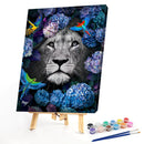 Animal in the Grass Oil Paint By Numbers Kit DIY Acrylic Painting on Canvas A
