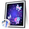 Oil Paint By Numbers Butterfly Coloring Picture Digital Drawing