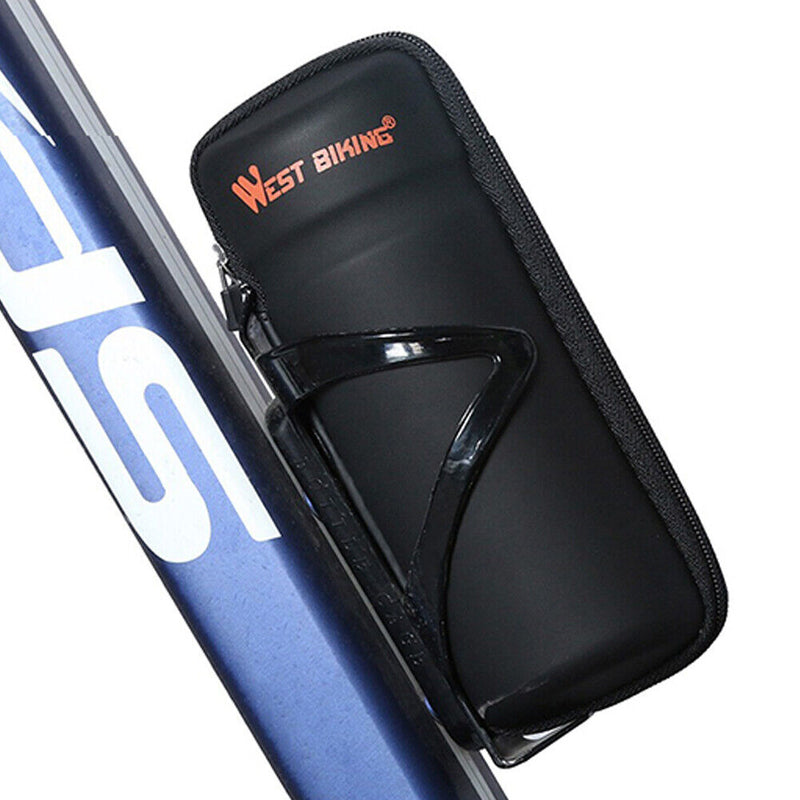 WEST BIKING Bike Bag Bottle Holder PVC Waterproof Repair Kit Organizer (B) Newly