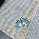 Cartoon Brooch Take A Trip Oil Drop Jacket Lapel Badge Jewelry (Style 1)