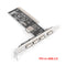 4 Ports USB PCI Controller Cards 480Mb/s PCI to USB 2.0 Expansion Card Newly