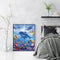 5D Diamond Painting Kit Dolphin Square Diamond Mosaic Picture Art