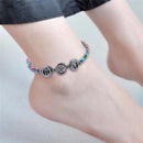 Metabolism Jewelry Gift Magnetic Therapy Anklet for Women Men Hematite Anklet