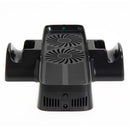 Fan with Dual Dock Stand for the XBOX Games Console 360