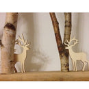 Hanging Card Christmas Tree Hanging Christmas Decorations Wooden Elk Decor
