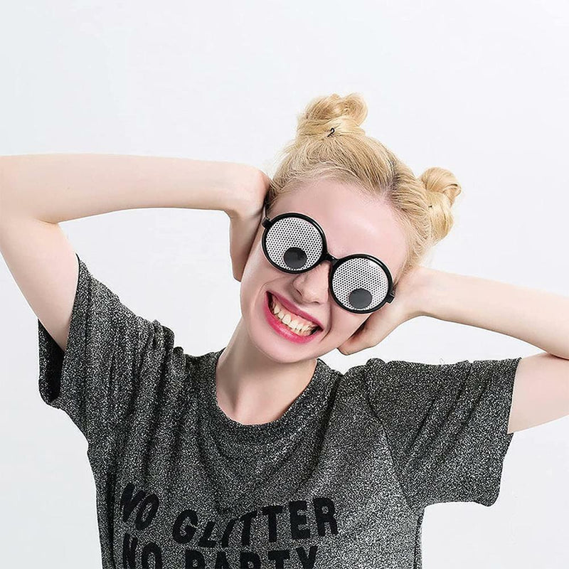 Eyeballs Funny Glasses Cute Party Entertainment Game Prop Blindfold Z2X2 E0H6