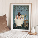 DIY Cotton Thread Stamped Bathing Girl Cross Stitch Full Embroidery Artwork
