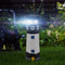 Lighthouse Solar LED Light Garden Yard Smart Sensor Rotating Lamp (Black)