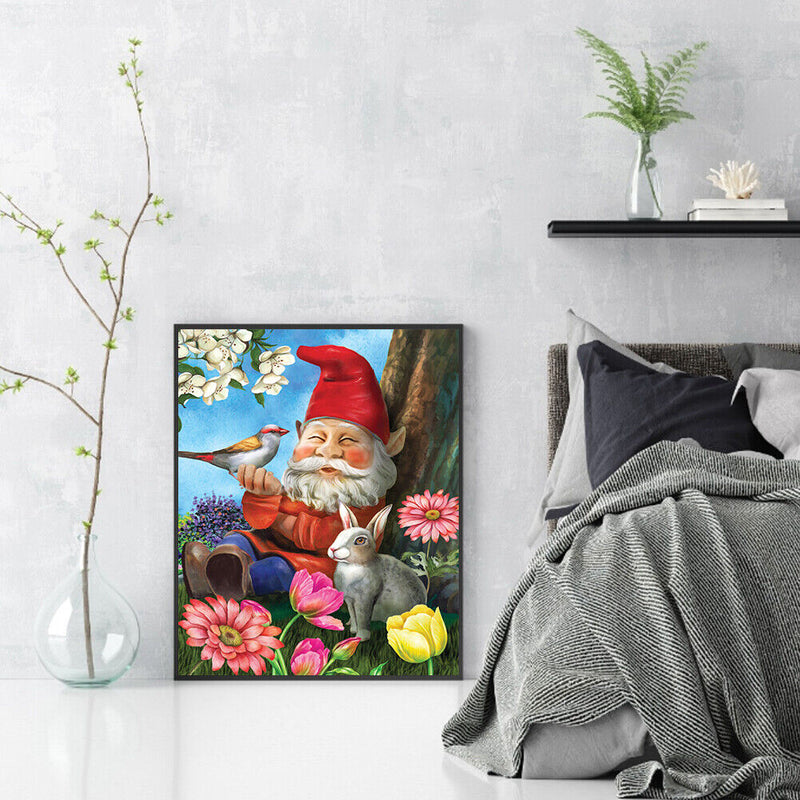 DIY Paint by Number Kits Goblin and Bird Pattern Art Zero Basis On Canvas